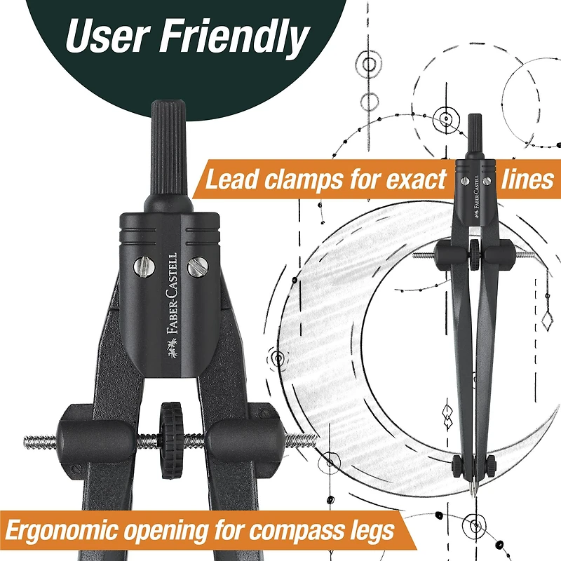 Faber-Castell® Stream Quickset Compass