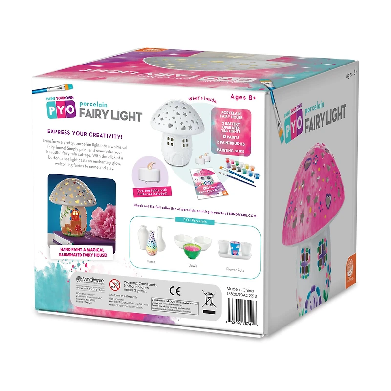 Paint Your Own Porcelain Fairy Light