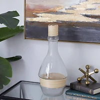 The Novogratz 16" Clear Glass Coastal Vase