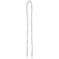 12 Pack: 24" Thin Round Rhodium Chain by Bead Landing™