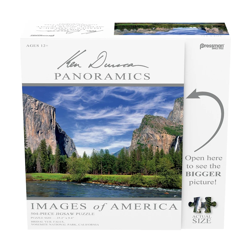 Ken Duncan Panoramics: Images of America - Bridal Veil Falls, Yosemite National Park, California: 504 Pcs