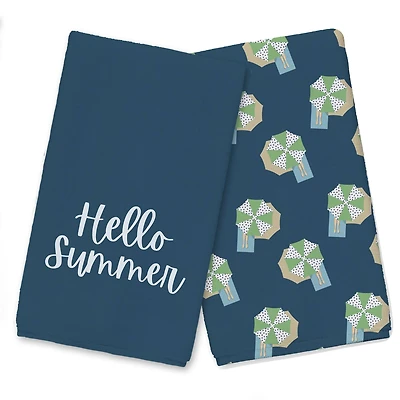 Hello Summer Tea Towel Set