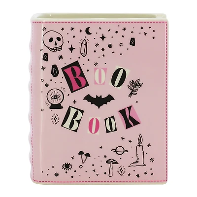 6" Pink Boo Book Decorative Ceramic Container by Ashland®