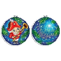 MP Studia Time To Celebrate Plastic Canvas Counted Cross Stitch Kit