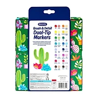 Crayola® Brush & Detail Dual-Tip Markers, Pack of 16
