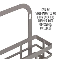 Honey Can Do Gray Cabinet Door Spice Rack