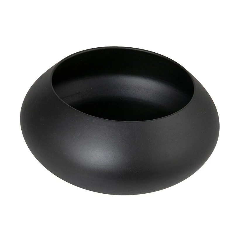 Hello Honey® 9" Black Mango Wood Bowl