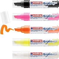 edding® 5000 Broad Neon Acrylic Marker Set