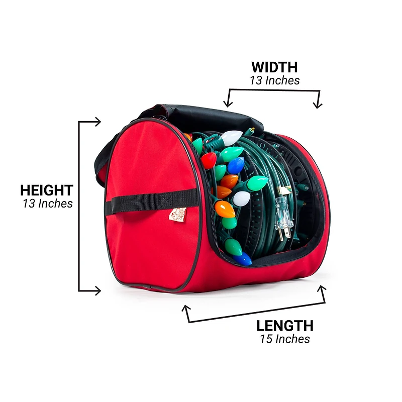 Santa's Bags Christmas Light Storage Reels & Organizer