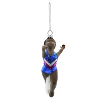 5.25" Glass Gymnast Ornament by Ashland®
