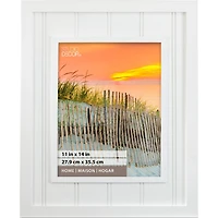 8 Pack: White Beadboard 11" x 14" Frame, Home by Studio Décor®