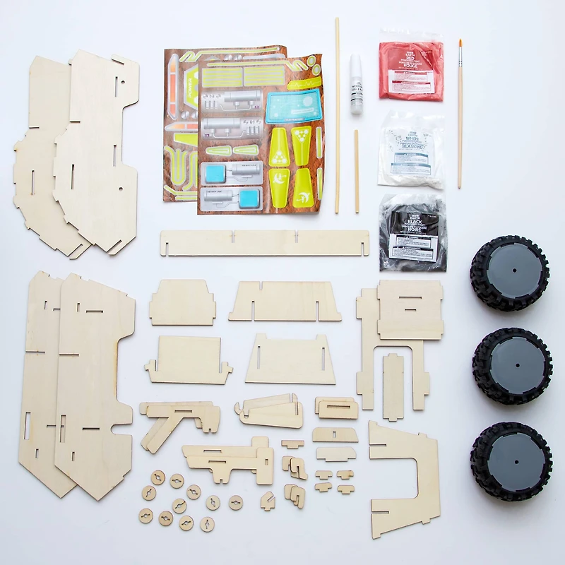 BBC Earth Build & Paint Your Own Lunar Rover