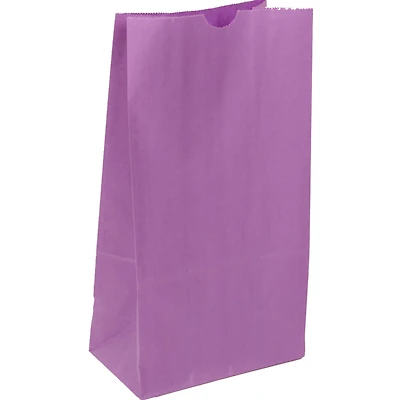 JAM Paper Purple Lunch Bags