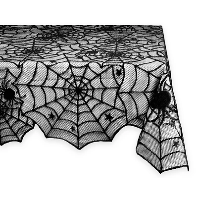 DII® 72" Halloween Lace Tablecloth
