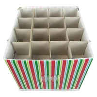 DII® Ornament Holiday Stripe Small Storage
