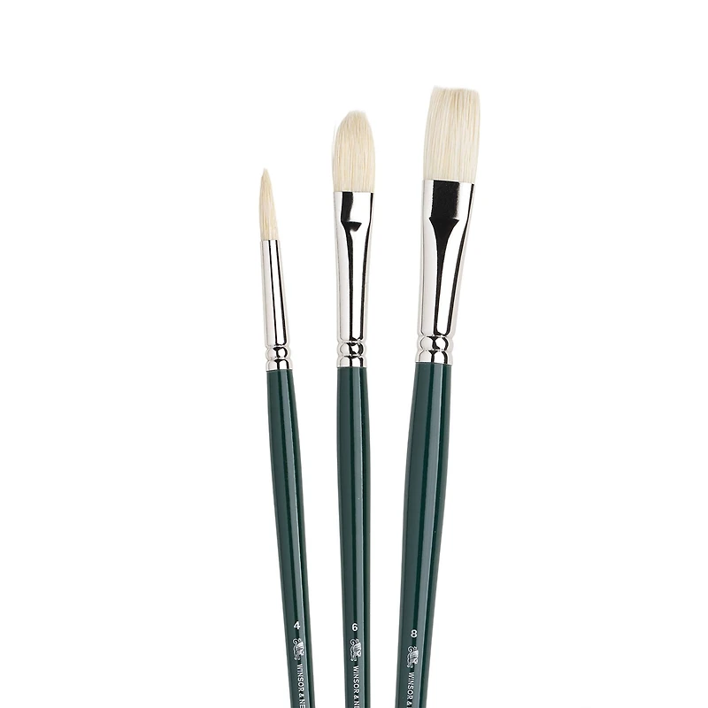Winsor & Newton® Winton® Long Handle Brush 3 Pack