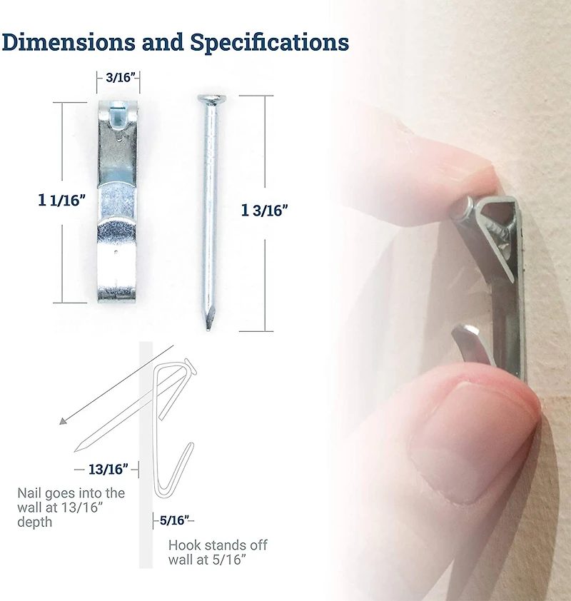 HangZ™ 30lb. Conventional Hooks, 100ct.