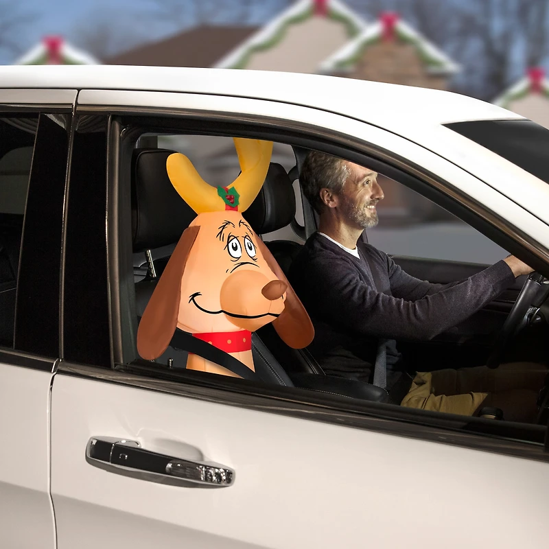 3.5ft. Airblown® Inflatable Christmas Max CarBuddy