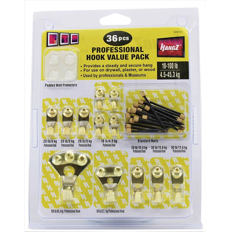 HangZ™ Professional Picture Hook Value Pack, 36ct.