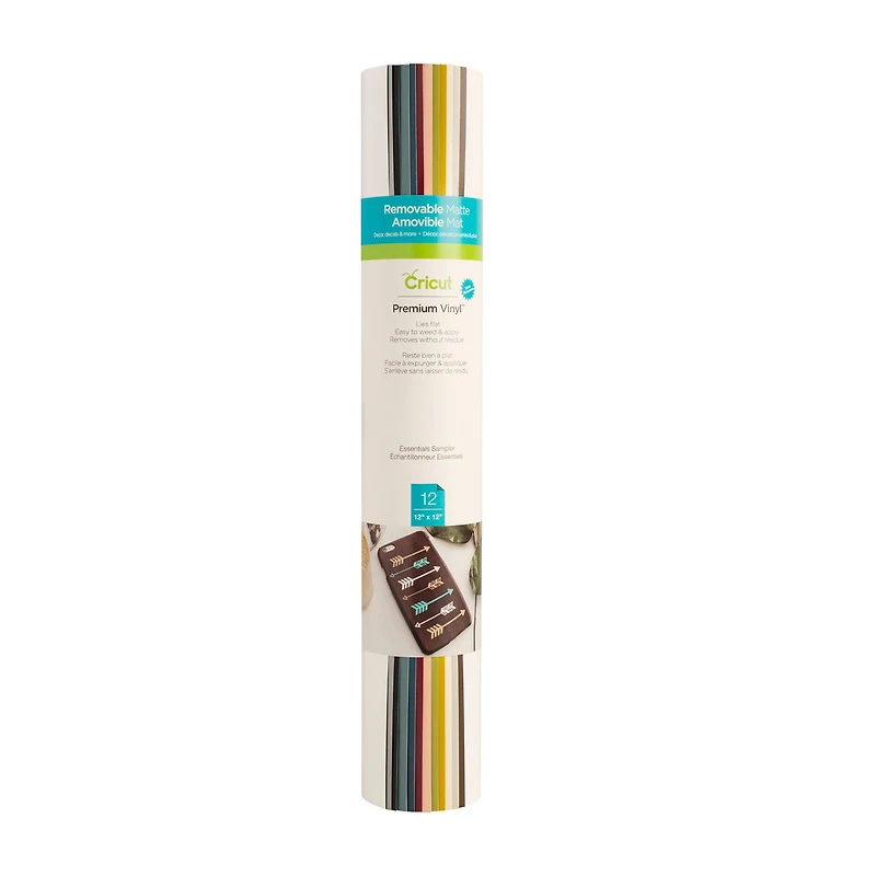 Cricut® Removable Matte Premium Vinyl™ Sampler, Essentials