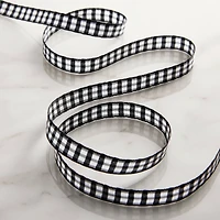 3/8'' x 7yd. Gingham Ribbon by Celebrate It