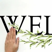 RoomMates Welcome Quote Peel & Stick Wall Decal