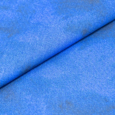 SINGER Christmas Tone-on-Tone Navy Cotton Fabric