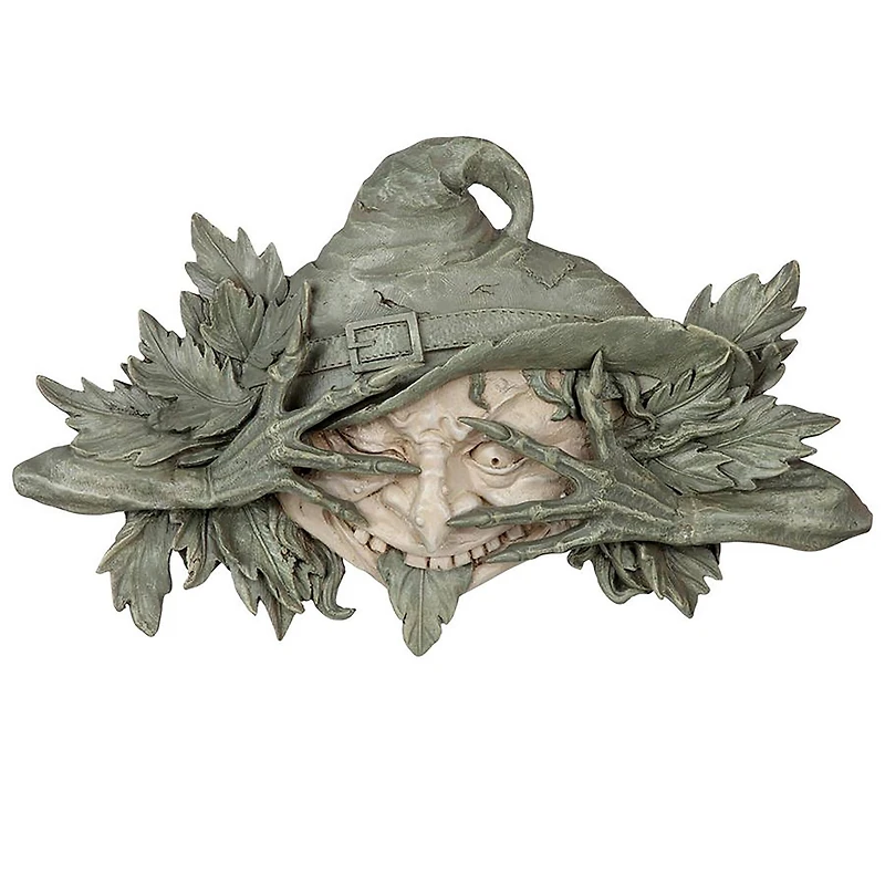 Design Toscano The Poison Ivy Forest Witch: Greenman Wall Sculpture