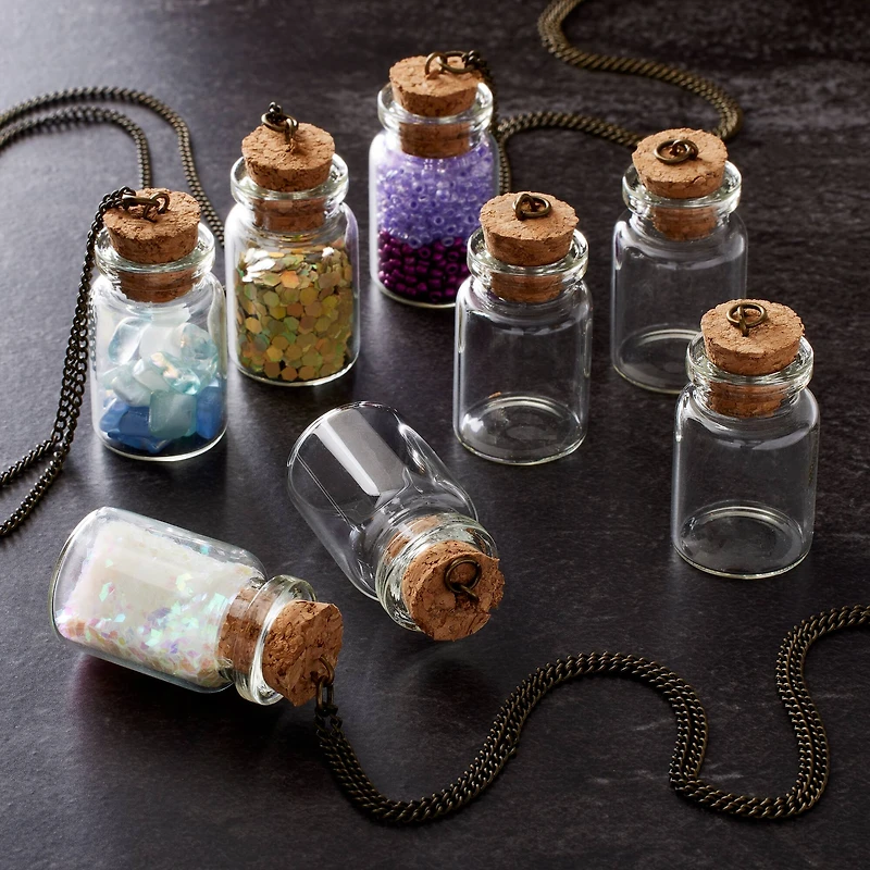 6 Packs: 8 ct. (48 total) Found Objects™ Bottle Necklace Set by Bead Landing™