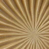 Hello Honey® 8" Beige Decorative Pleated Bowl