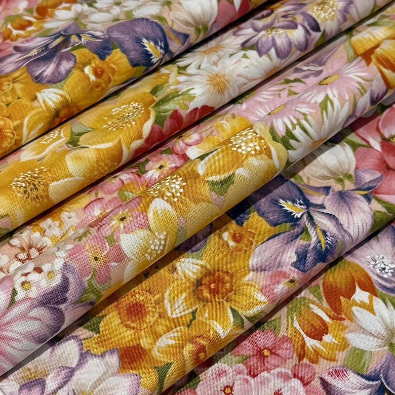 Feldman Vintage Floral Cotton Fabric