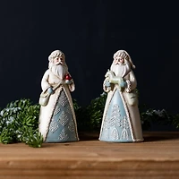 5" Winter Santa Figurine Set