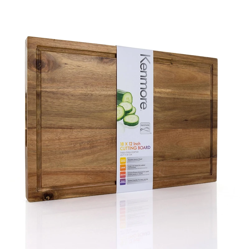 Kenmore 21" Archer Acacia Cutting Board