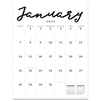 TF Publishing 2024 Large Art Poster Wall Calendar