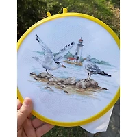 Alisa Seagulls Cross Stitch Kit