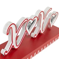 12" Valentine's Day Heart & Floral "XOXO" Photo Frame 