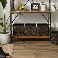 DII® 11" Nonwoven Polyester Small Dots Storage Cubes