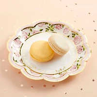 Kate Aspen® 7" Pink Tea Time Whimsy Paper Plates, 32ct.