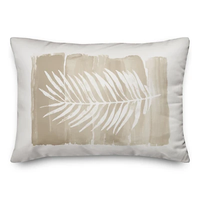 Watercolor Palm Throw Pillow