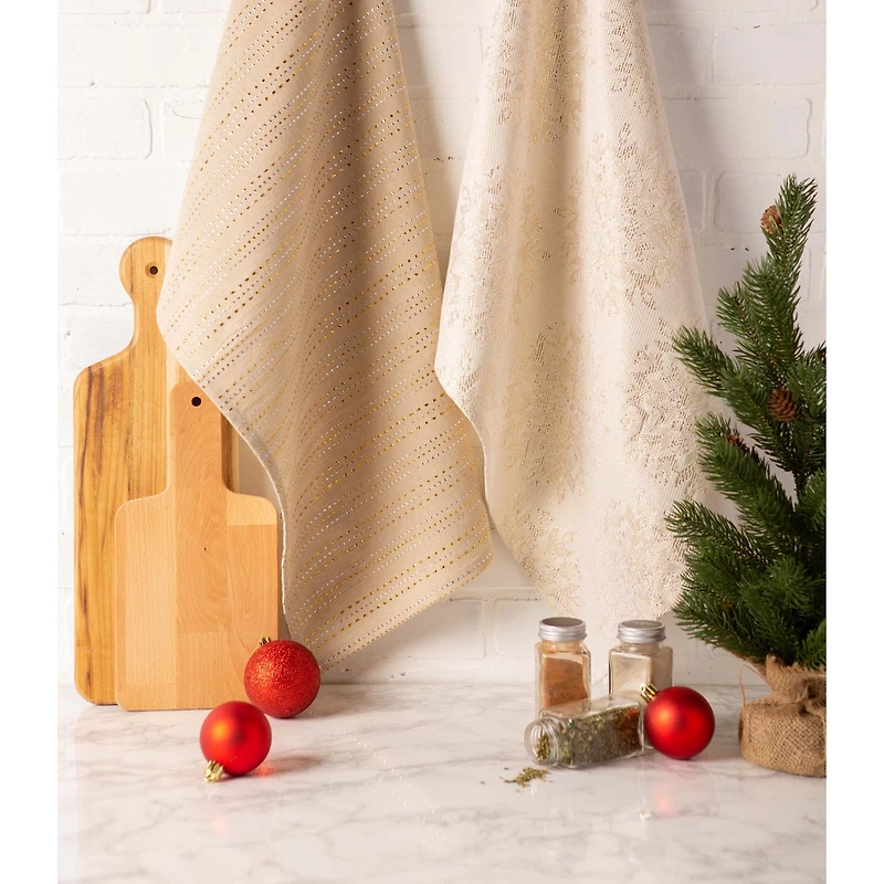 DII® Winter Sparkle Dishtowel Set