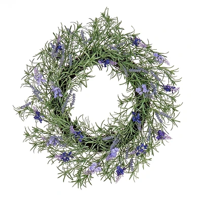 19" Spring Lavender and Rosemary Wreath