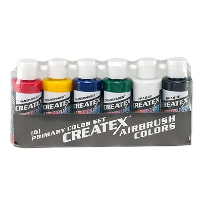 Createx™ Wicked Colors Primary 6 Color Set