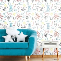 RoomMates Disney® Mickey Mouse Line Art Peel & Stick Wallpaper