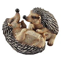 Design Toscano 7.5" Hyper Hedgehogs Garden Statue