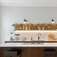 5ft. Maple Leaves & Berries Artificial Fall Harvest Garland