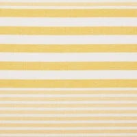 DII® Deep Yellow Stripes With Fringe Placemats, 6ct.