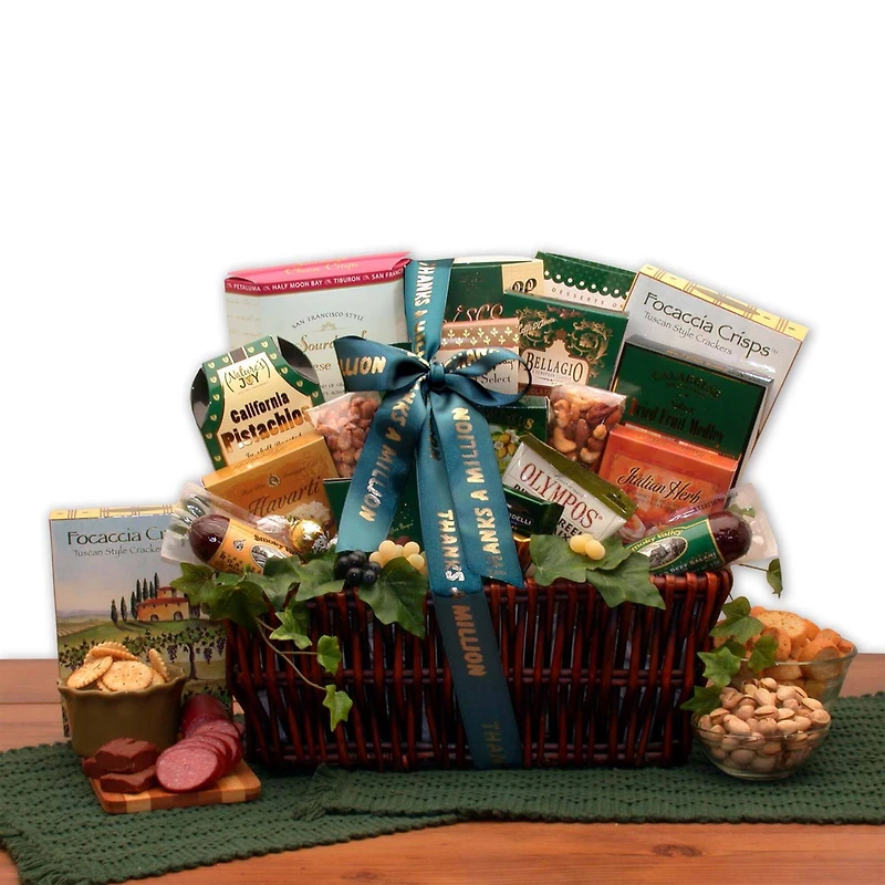 Many Thanks Gourmet Gift Basket