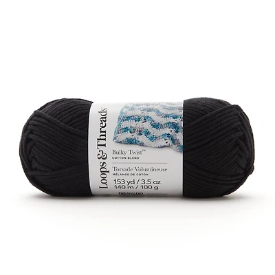 Bulky Twist™ Solid Yarn by Loops & Threads