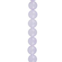 Light Purple Quartz Round Beads, 8mm by Bead Landing™