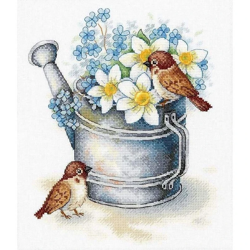 MP Studia Daffodil Lovers Cross Stitch Kit